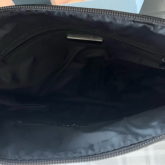 GIANI BERNINI - Black Crossbody Genuine Leather Purse - Lots of pockets! - Picture 6 of 12